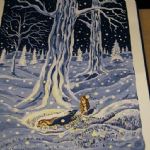 191 3112 Färglitografi 